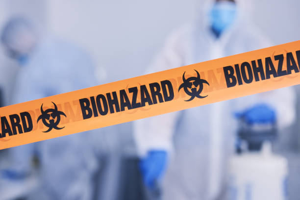 Professional Hoarding Cleanup technician working in Big Bear Lake, CA